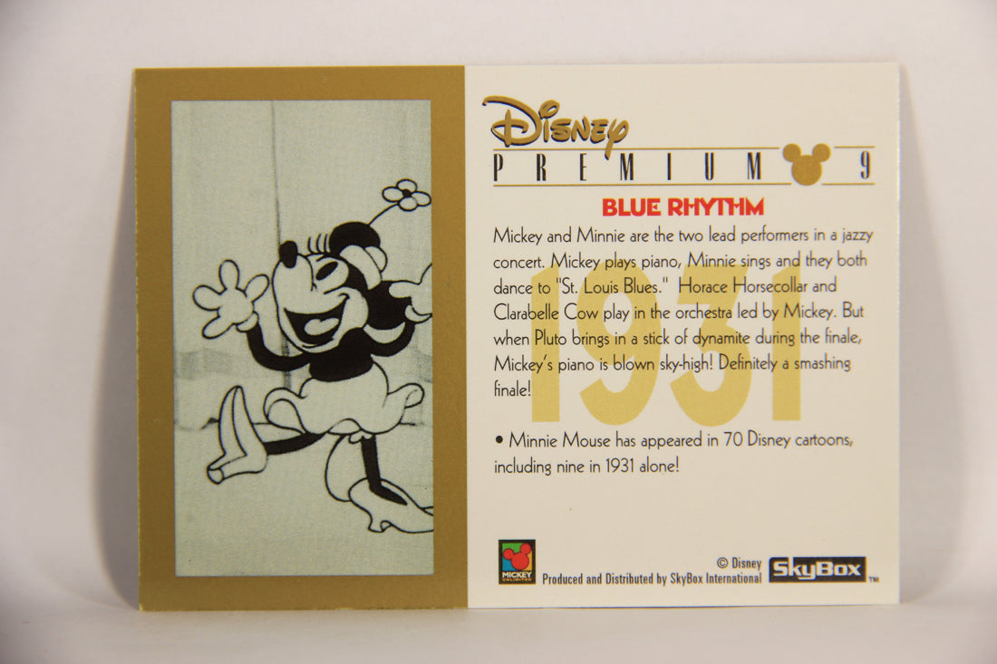 Disney Premium 1995 Trading Card #9 Blue Rhythm L007192
