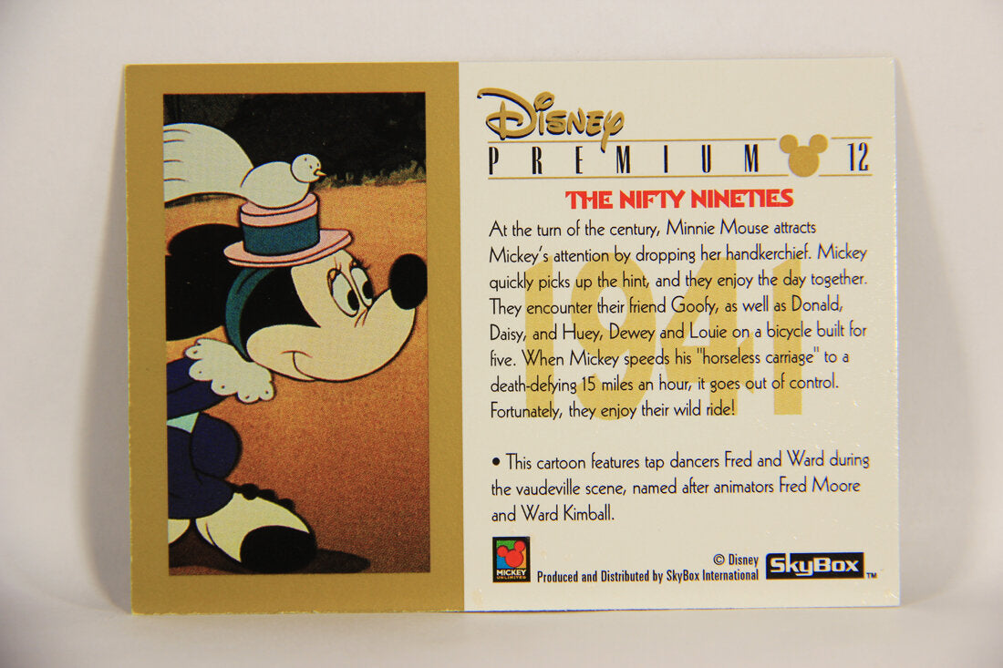 Disney Premium 1995 Trading Card #12 The Nifty Nineties L007195
