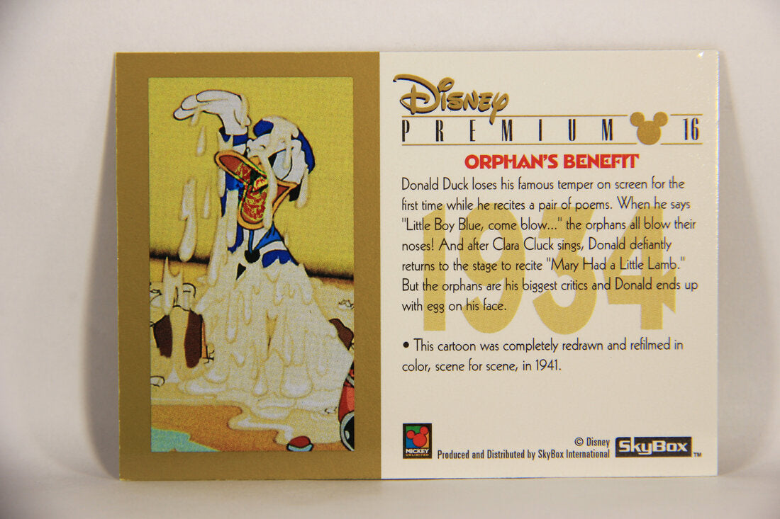 Disney Premium 1995 Trading Card #16 Orphan's Benefit L007199