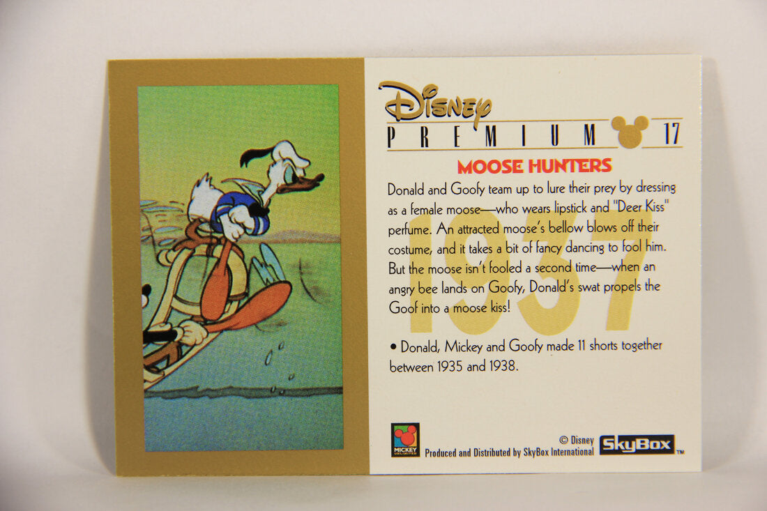 Disney Premium 1995 Trading Card #17 Moose Hunters L007200