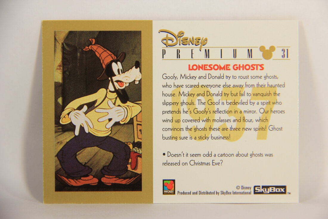 Disney Premium 1995 Trading Card #31 Lonesome Ghosts L007214