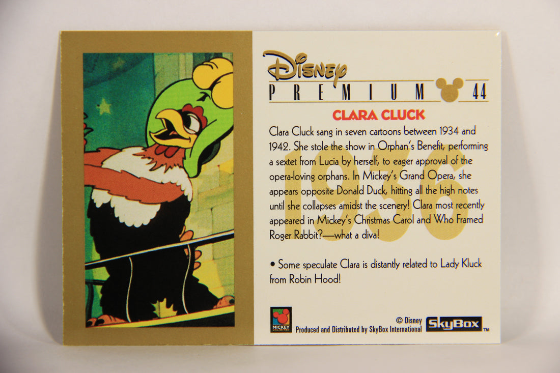 Disney Premium 1995 Trading Card #44 Clara Cluck L007227