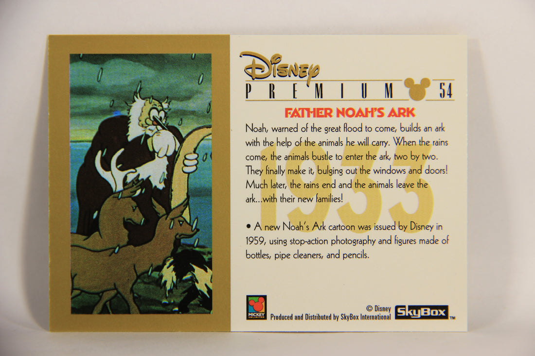 Disney Premium 1995 Trading Card #54 Father Noah's Ark L007237