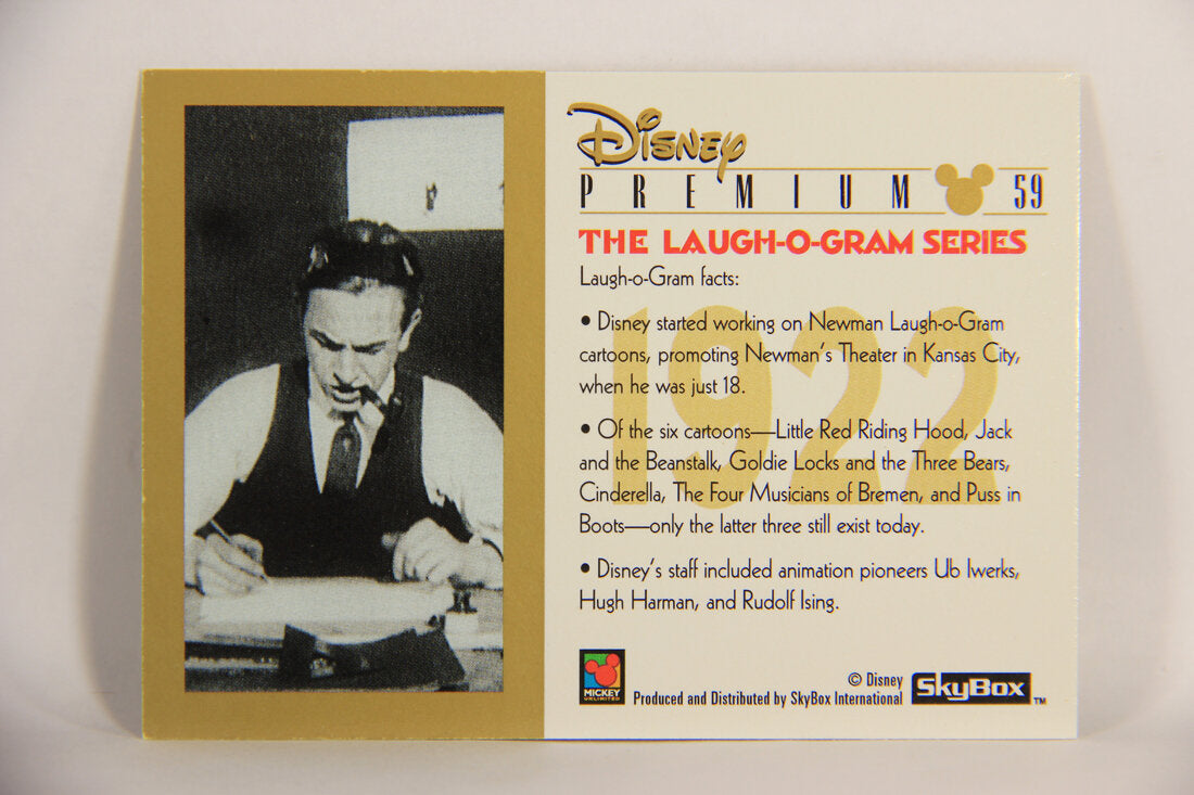 Disney Premium 1995 Trading Card #59 The Laugh-O-Gram Series L007242