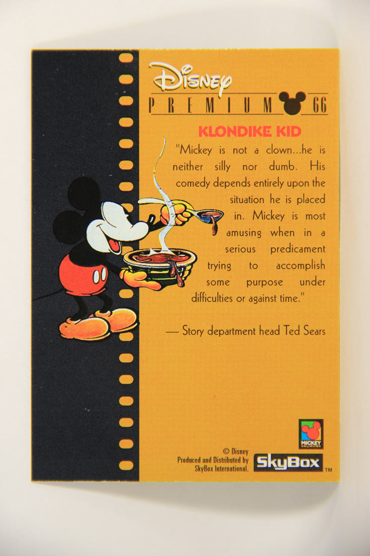 Disney Premium 1995 Trading Card #66 Klondike Kid L007249