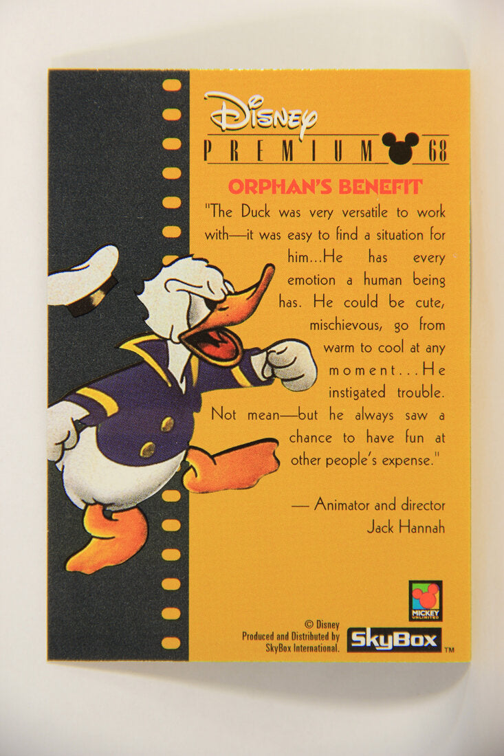 Disney Premium 1995 Trading Card #68 Orphan's Benefit L007251