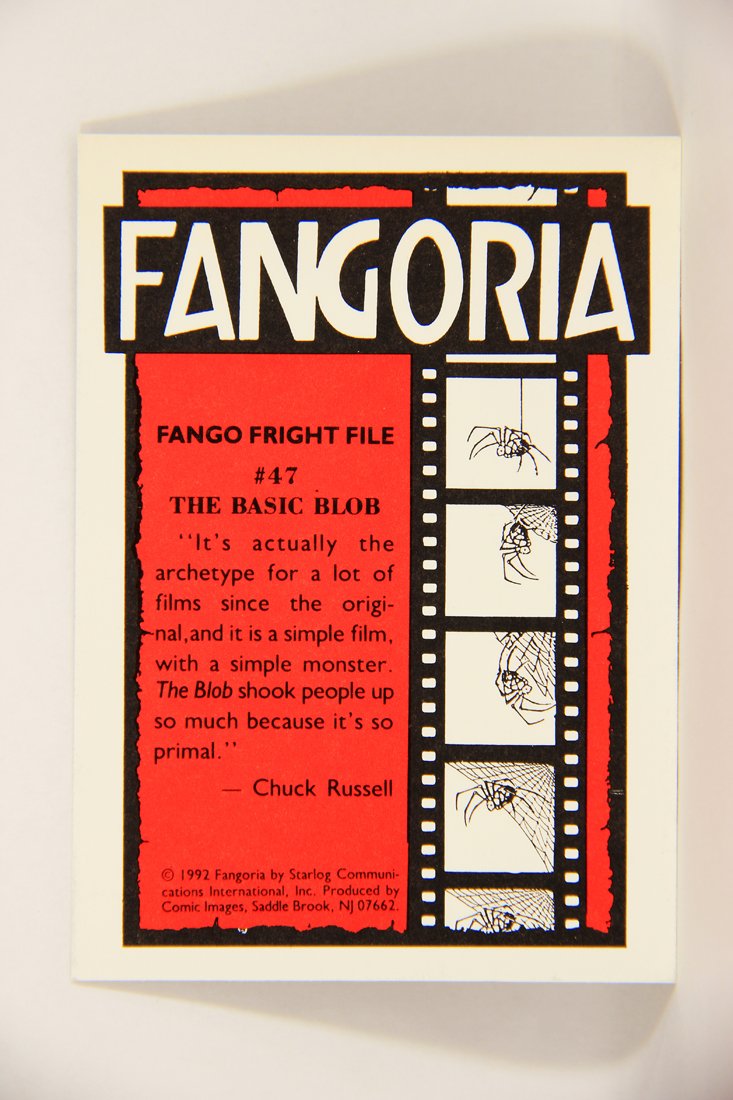 Fangoria Magazine Cover 1992 Trading Card #47 The Basic Blob - Fright Night Part 2 ENG L007525