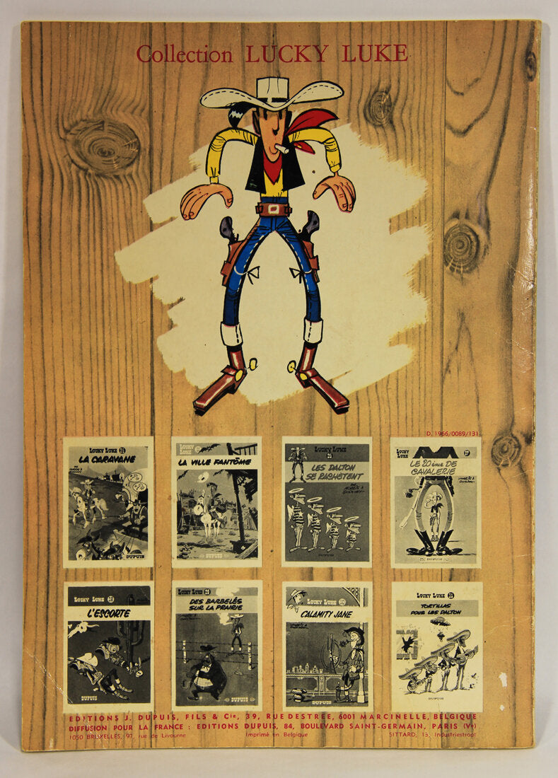 Lucky Luke No 12 Les Cousins Daltons 1969 Dupuis French Comics BD L007840