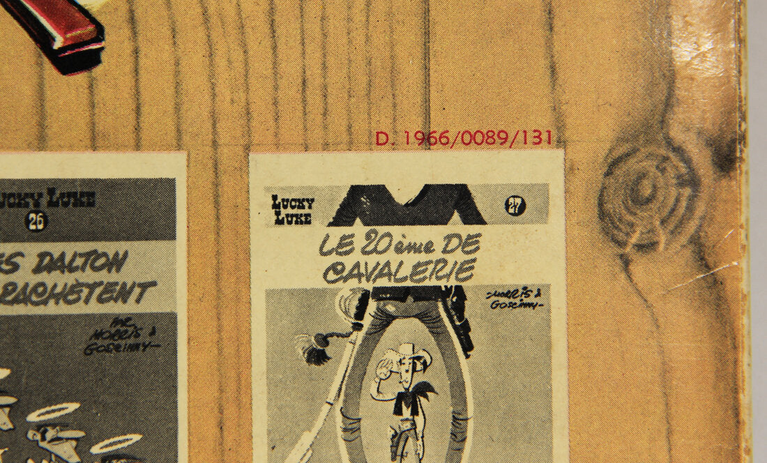 Lucky Luke No 12 Les Cousins Daltons 1969 Dupuis French Comics BD L007840