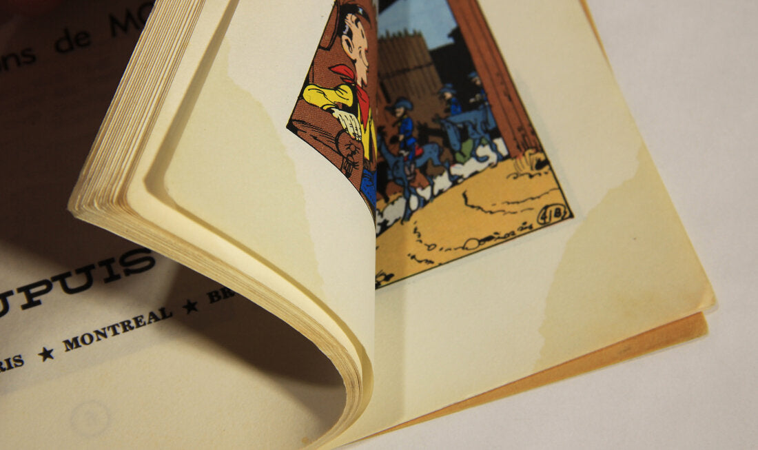 Lucky Luke No 15 L'Évasion Des Daltons 1969 Dupuis French Comics BD L007841