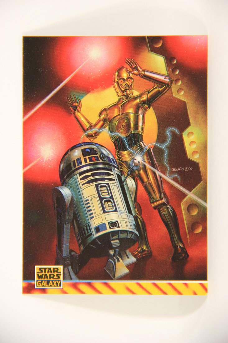 Star Wars Galaxy 1994 Topps Trading Card #166 Droids By Boris Vallejo Artwork ENG L008279