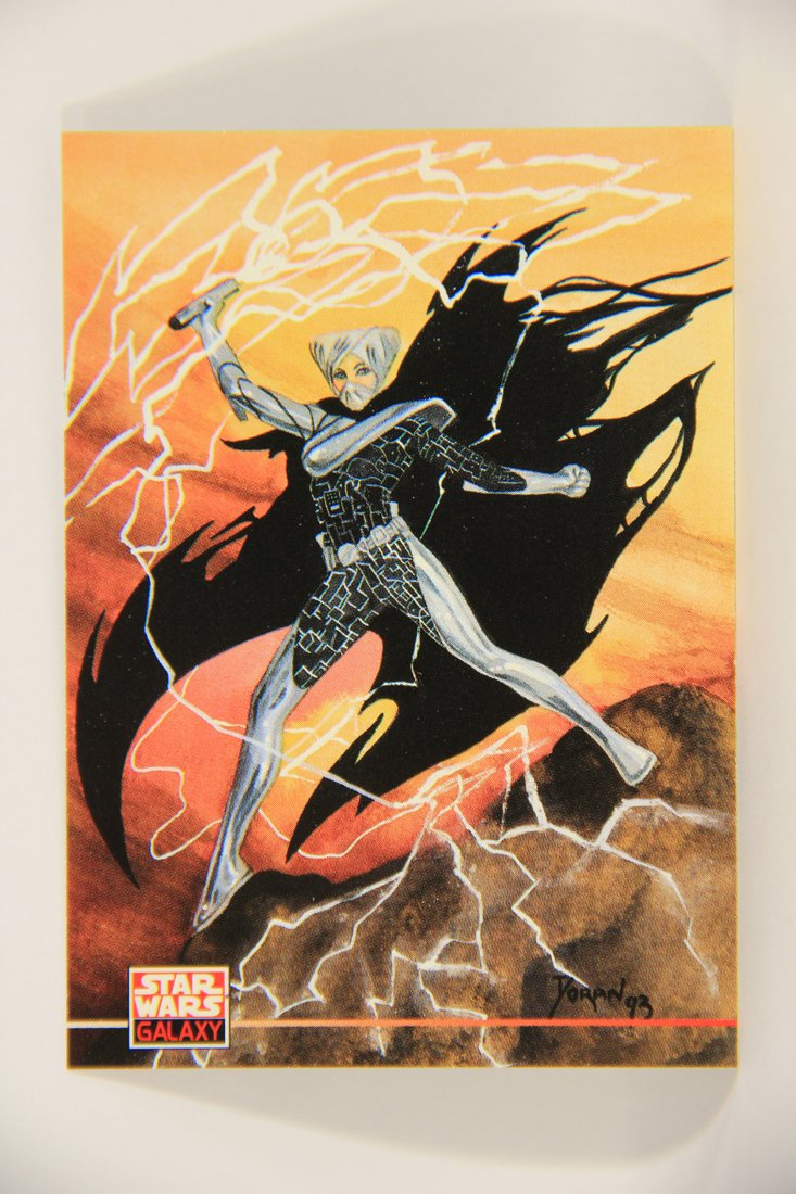 Star Wars Galaxy 1994 Topps Trading Card #221 Lumiya Artwork ENG L008331