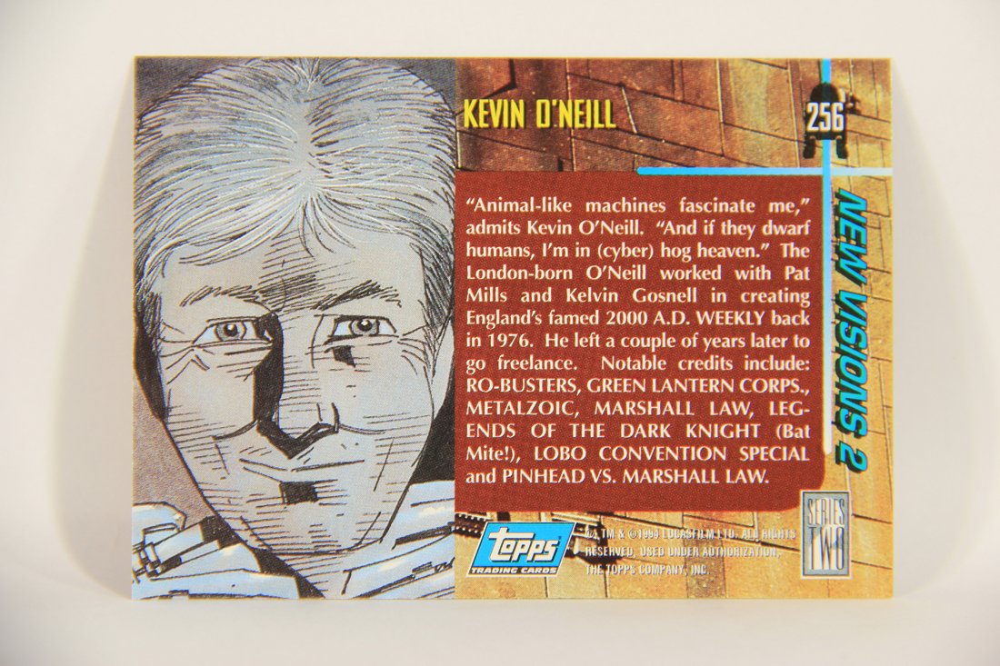 Star Wars Galaxy 1994 Topps Trading Card #256 Imperial Walkers AT-ST Artwork ENG L008364