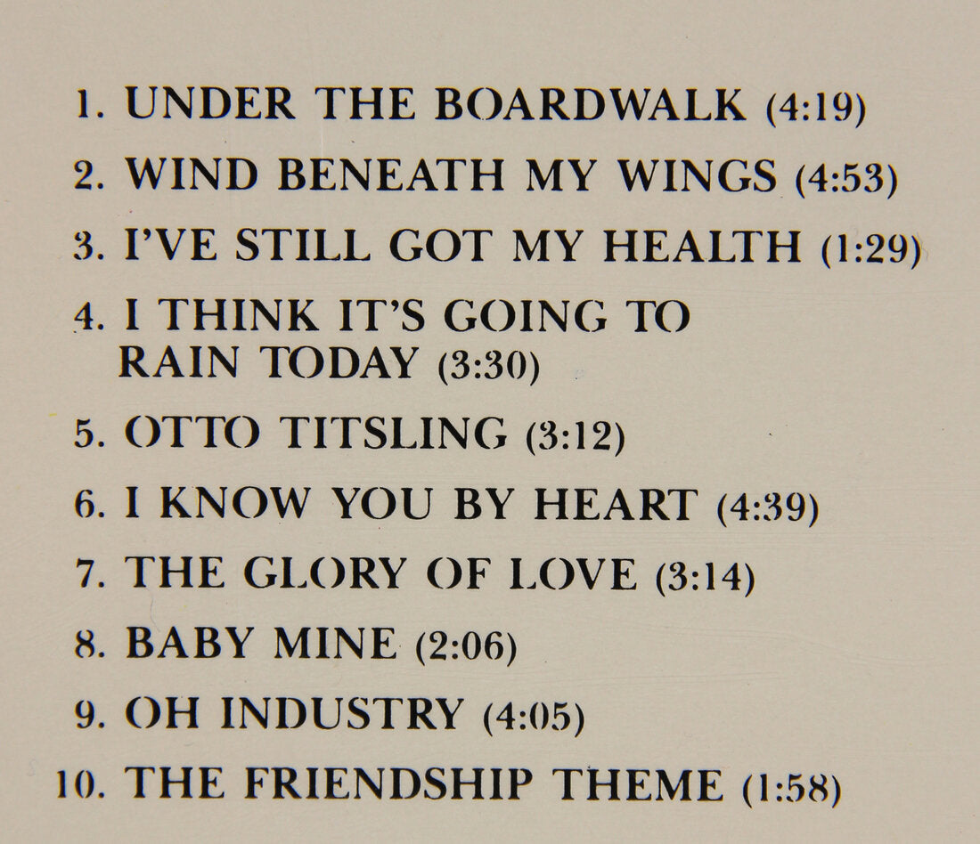 Beaches Soundtrack 1988 OST Bette Midler Canada L008574