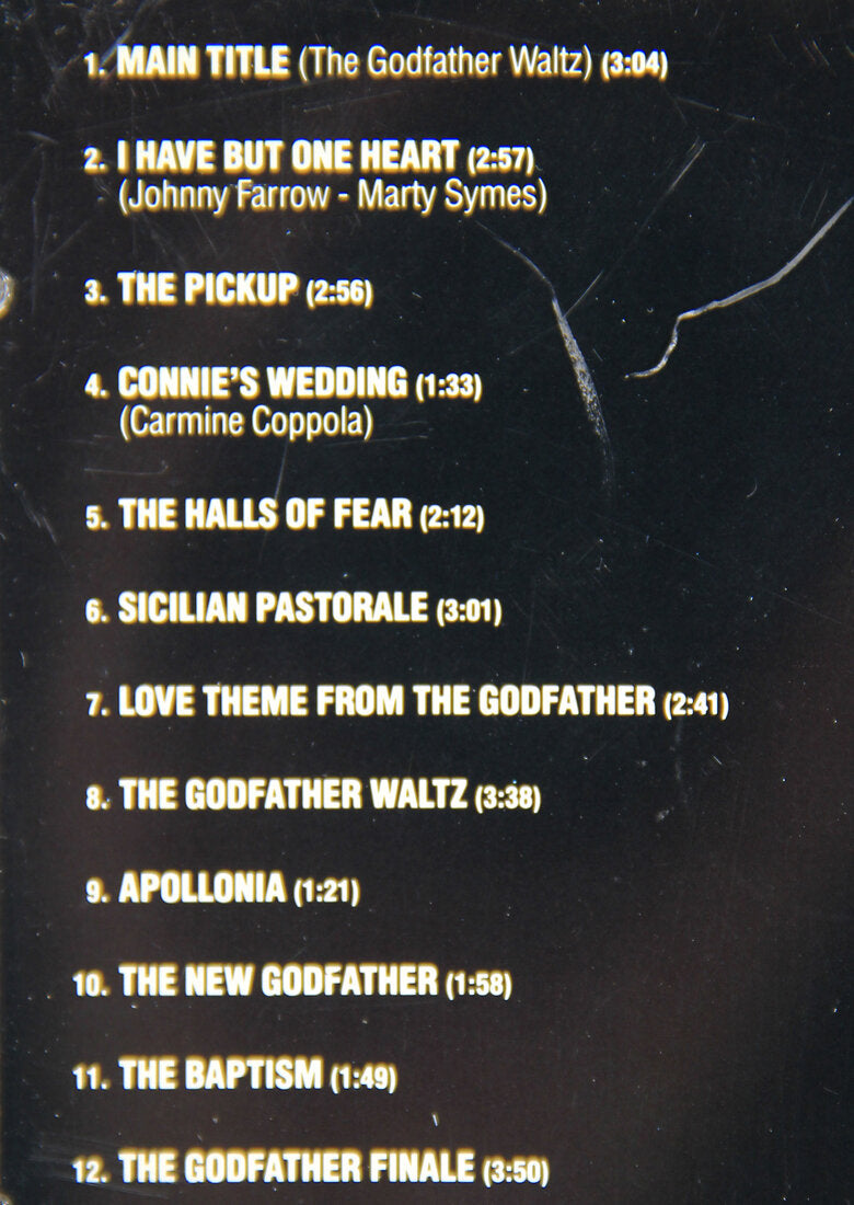 The Godfather Soundtrack 1991 OST Nino Rota And Various Artists Canada L008590