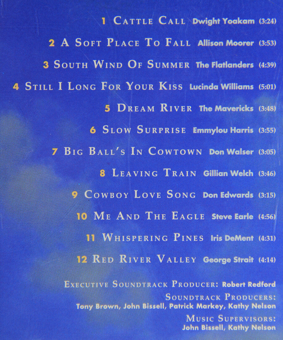 The Horse Whisperer Soundtrack 1998 OST Various Artists Canada L008593