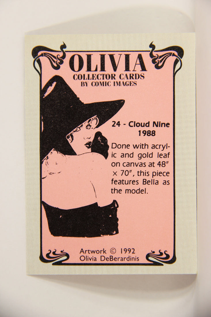 Olivia De Berardinis 1992 Trading Card #24 Cloud Nine 1988 ENG Pin-Up Art L008663