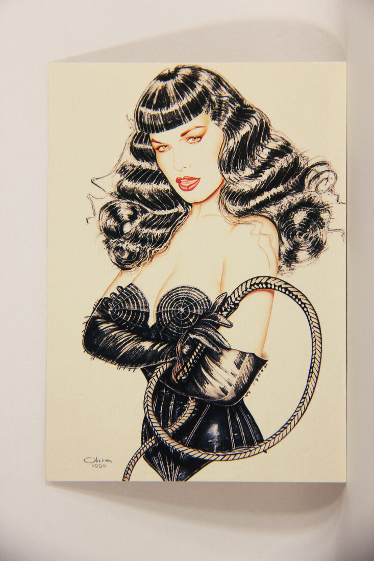 Olivia De Berardinis 1992 Trading Card #50 Stinger 1990 ENG Pin-Up Art L008689