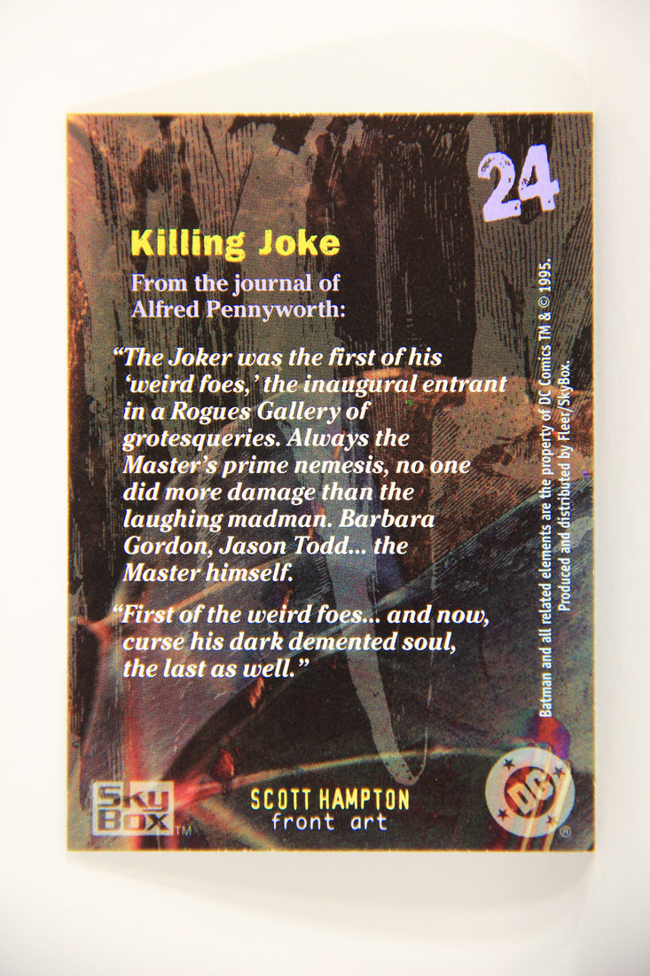 Batman Master Series 1995 Trading Card #24 Killing Joke ENG L008753