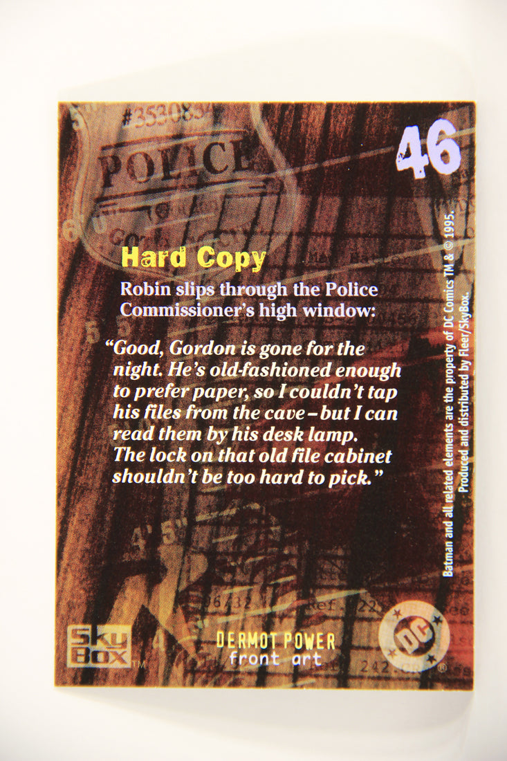 Batman Master Series 1995 Trading Card #46 Hard Copy ENG L008775