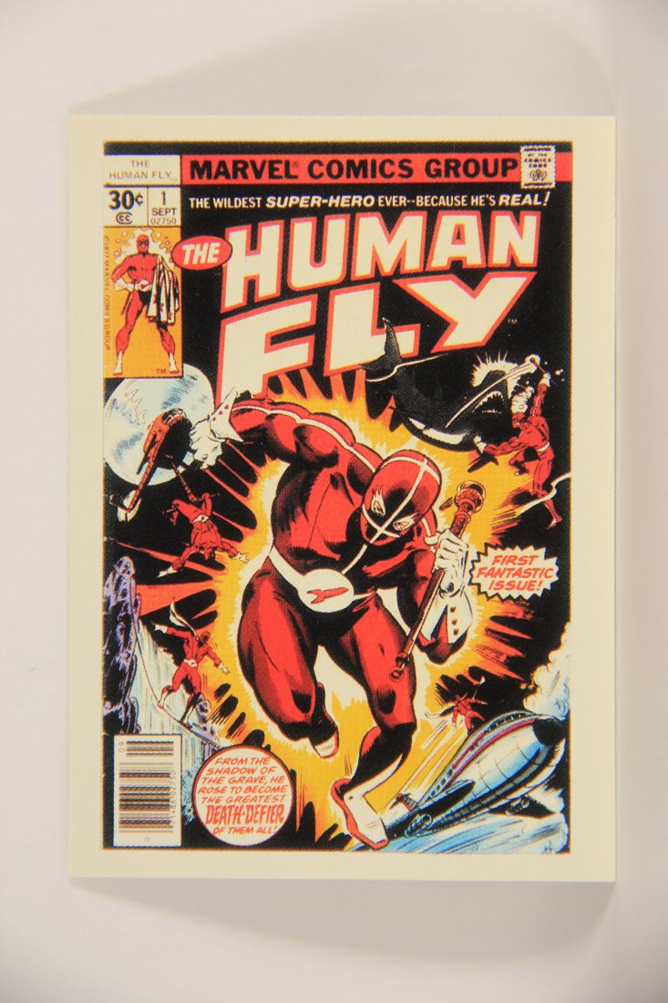 Marvel Superheroes First Issue Covers 1991 Trading Card #4 The Human Fly ENG L009049