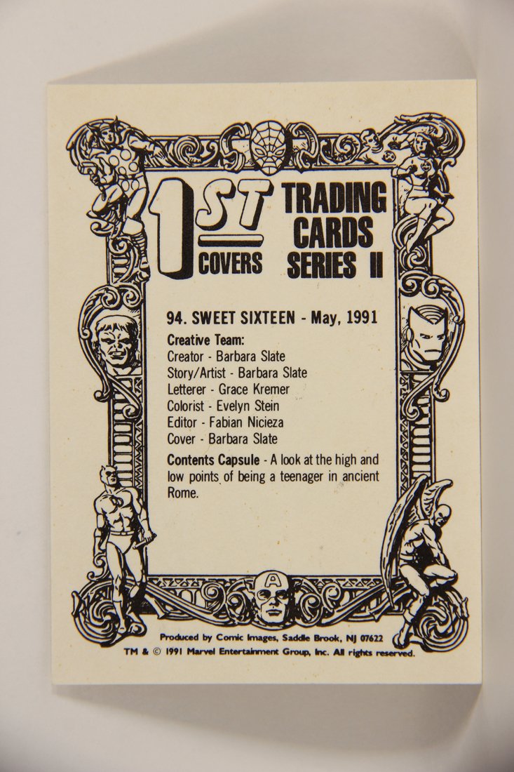 Marvel Superheroes First Issue Covers 1991 Trading Card #94 Sweet Sixteen ENG L009139