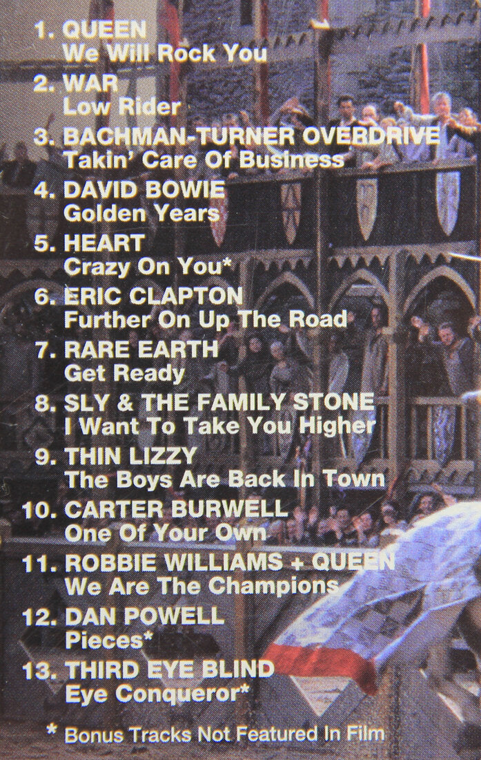 A Knight's Tale Soundtrack 2001 OST Various Artists Canada Heath Ledger L009267