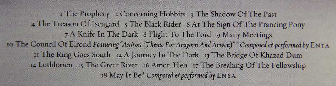 The Lord Of The Ring 1 The Fellowship Of The Ring Soundtrack 2001 OST Howard Shore Canada L009269