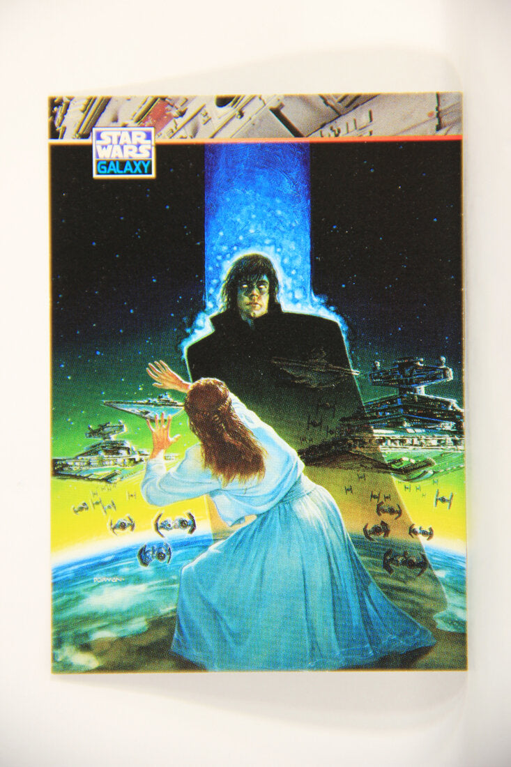 Star Wars Galaxy 1994 Topps Trading Card #163 Princess Leia Organa Artwork ENG L009313