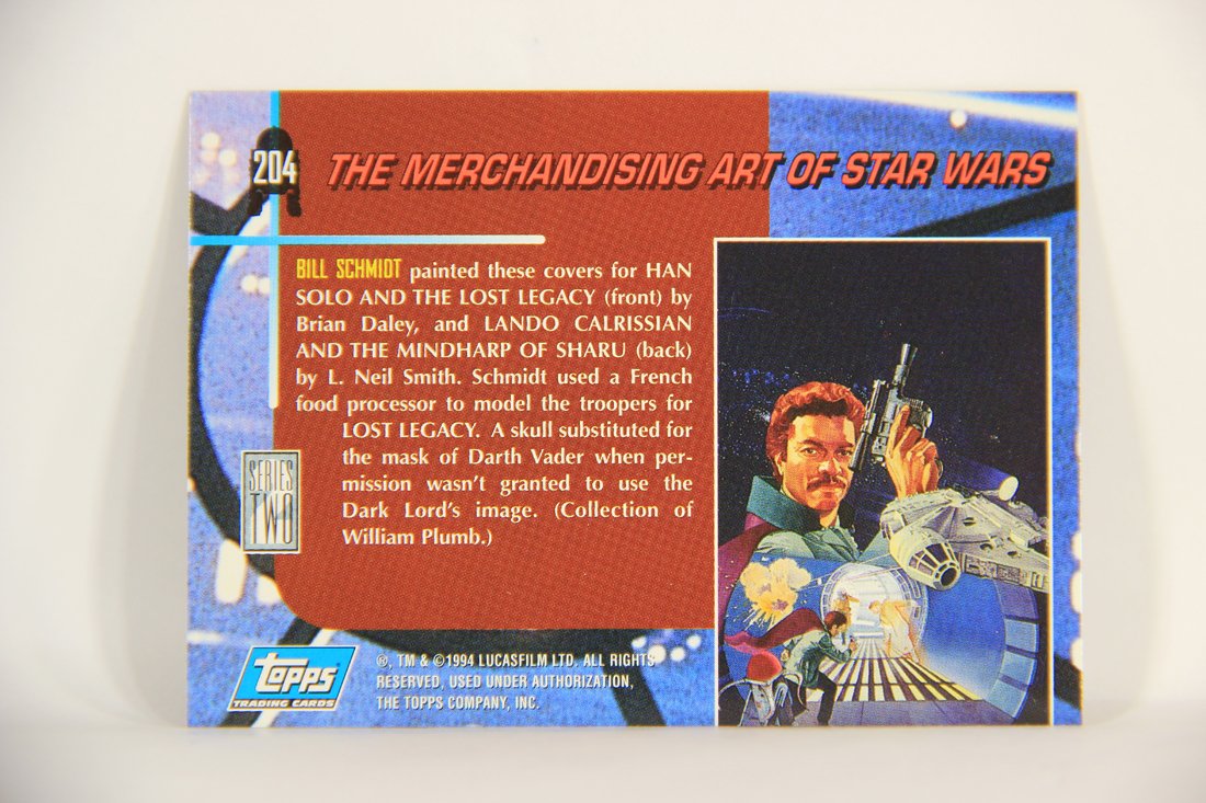 Star Wars Galaxy 1994 Topps Card #204 Han Solo Lost Legacy Artwork ENG L009318