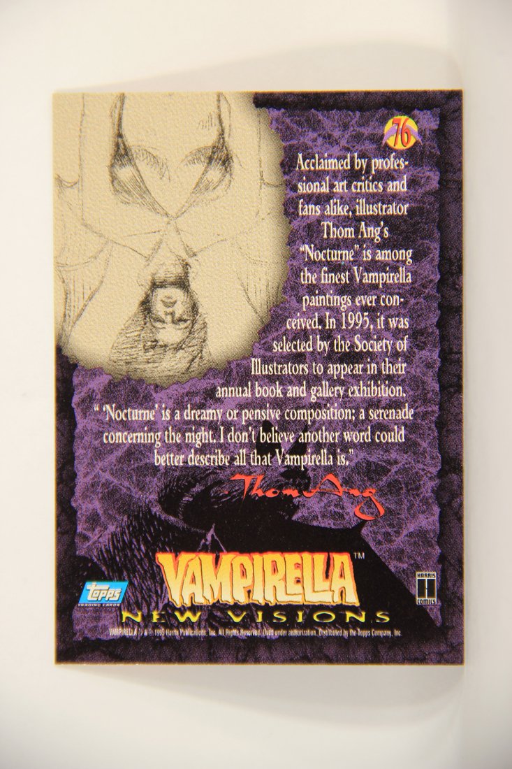 Vampirella 1995 Topps Trading Card #76 Nocturne ENG L009399