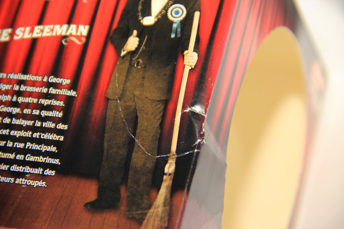 Sleeman Rare Stainless Steel Mug Beer French Box Canada L009579