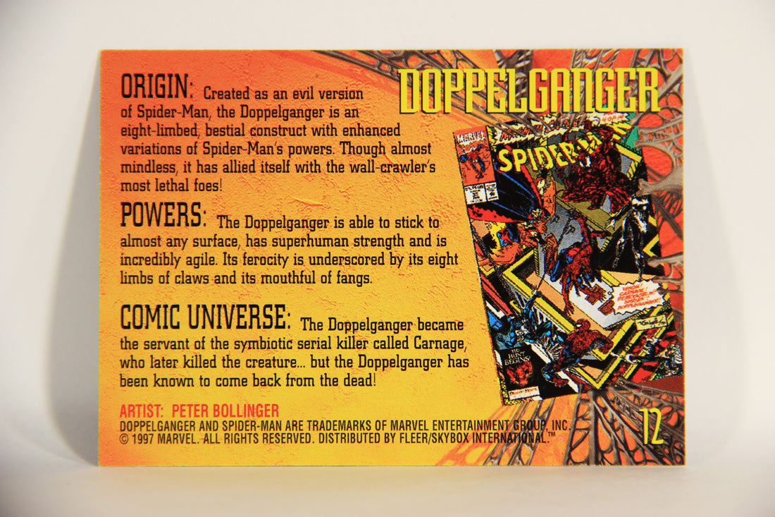 Spider-Man International 1997 Trading Card #12 Doppleganger ENG L009646
