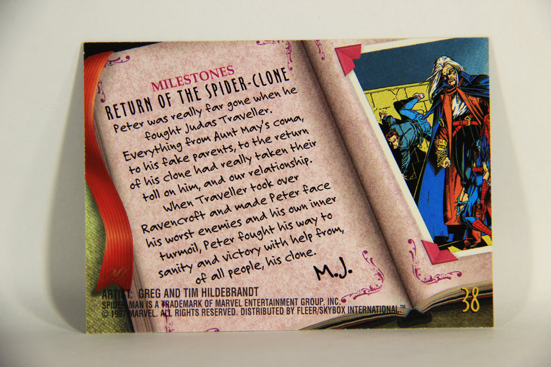 Spider-Man International 1997 Trading Card #38 Power And Responsibility ENG L009672