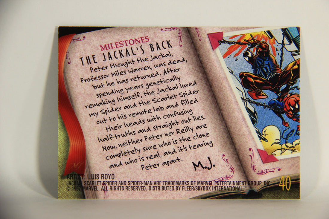 Spider-Man International 1997 Trading Card #40 Smoke And Mirrors ENG L009674