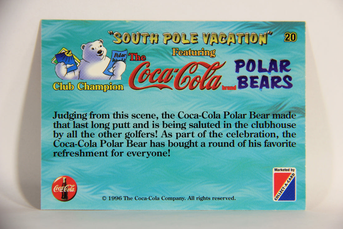 Coca-Cola Polar Bears 1996 Trading Card #20 Club Champion L009704