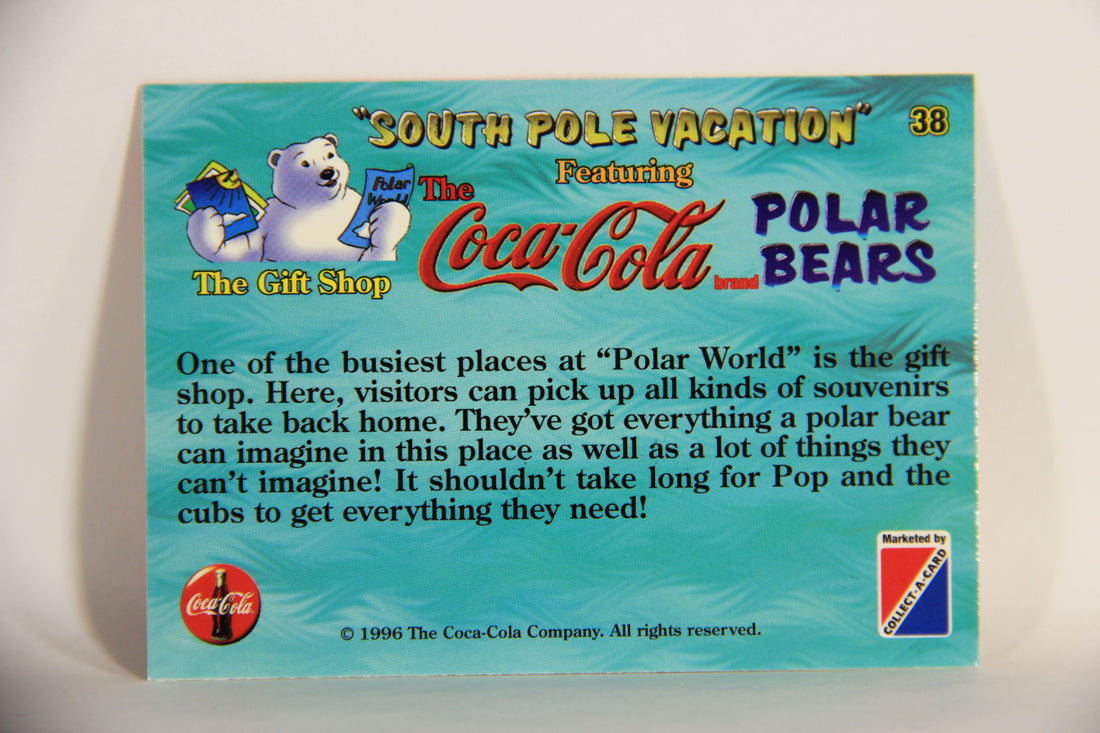 Coca-Cola Polar Bears 1996 Trading Card #38 The Gift Shop L009722