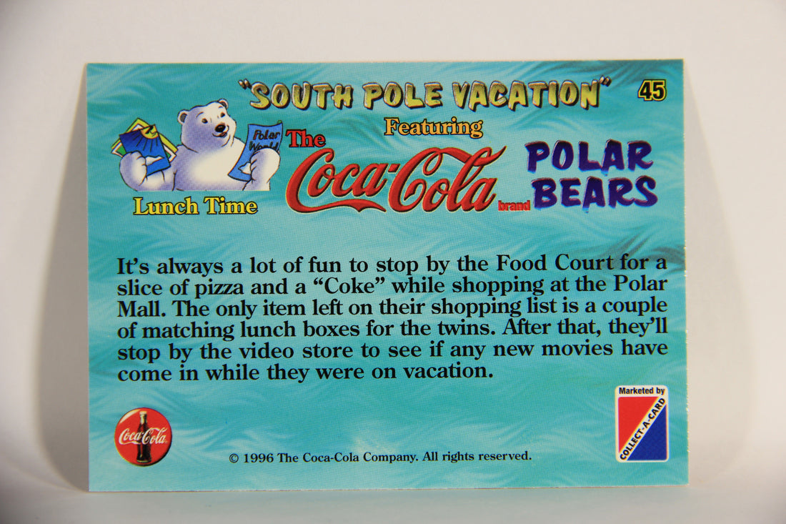 Coca-Cola Polar Bears 1996 Trading Card #45 Lunch Time L009729