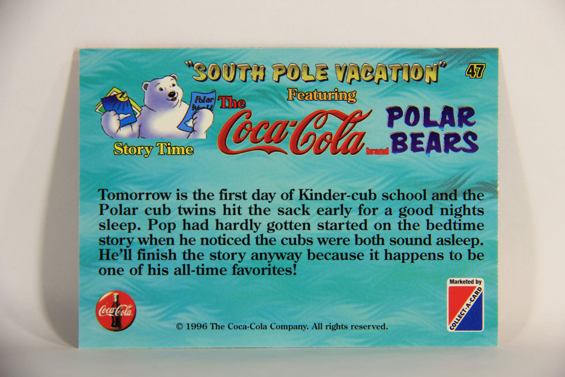 Coca-Cola Polar Bears 1996 Trading Card #47 Story Time L009731