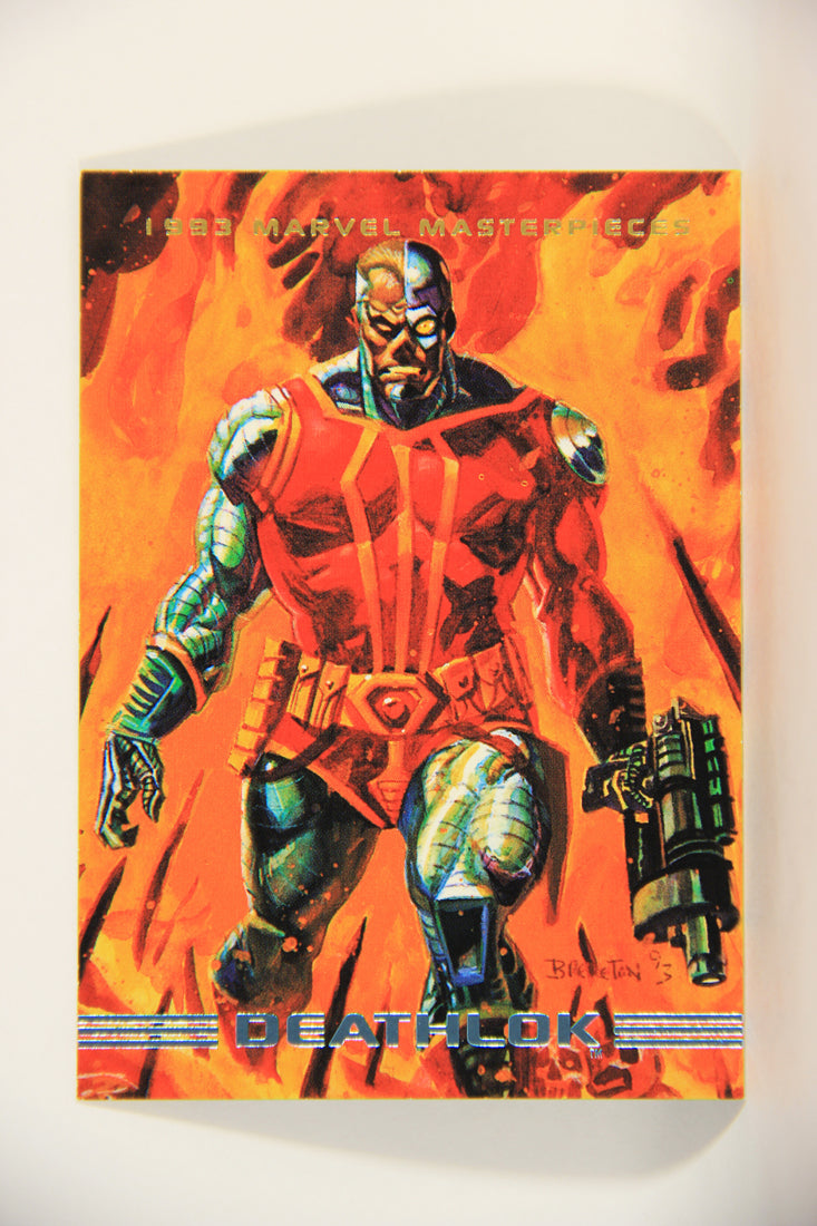 Marvel Masterpieces 1993 Trading Card #71 Deathlok ENG SkyBox L009999