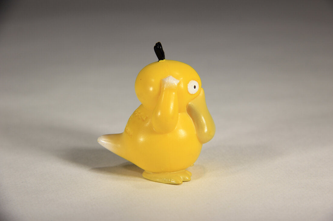 Pokemon 1998 Psyduck Generation 1 Tomy Figure With Pog Disc L010157