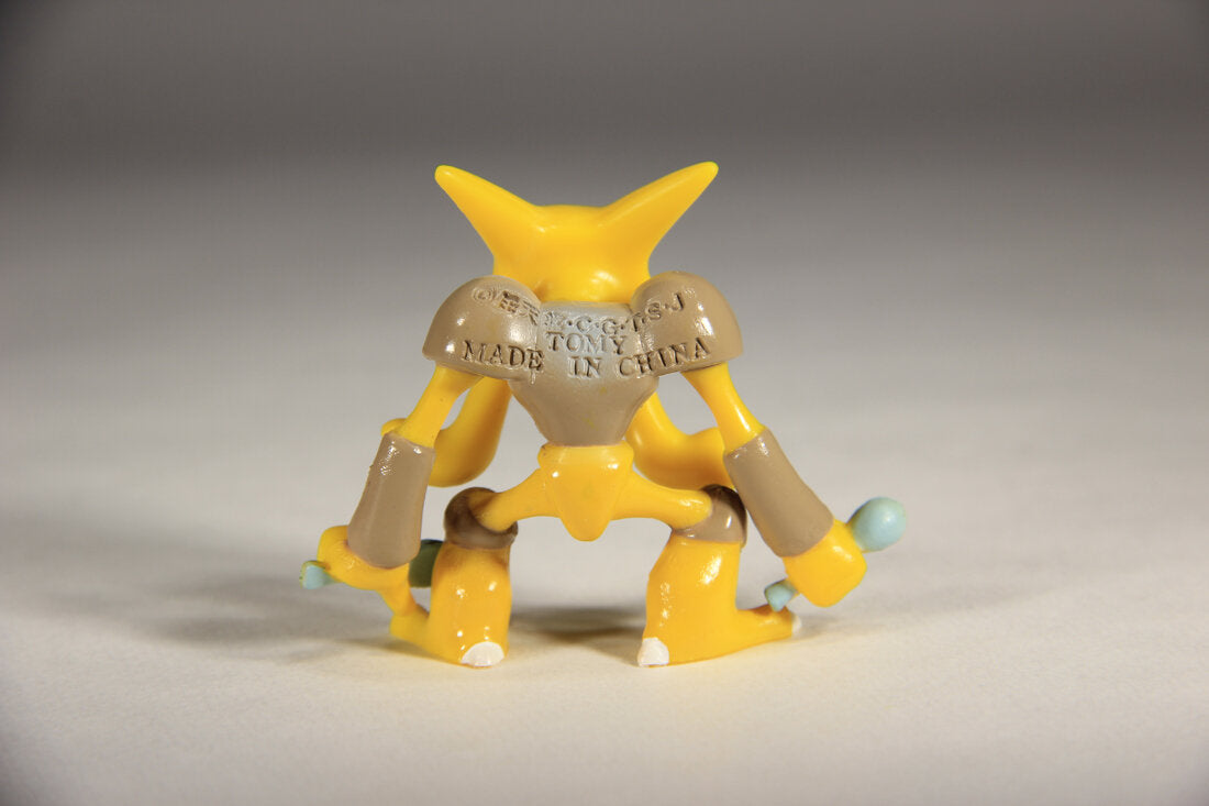 Pokemon 1998 Alakazam Generation 1 Tomy Figure With Pog Disc L010164