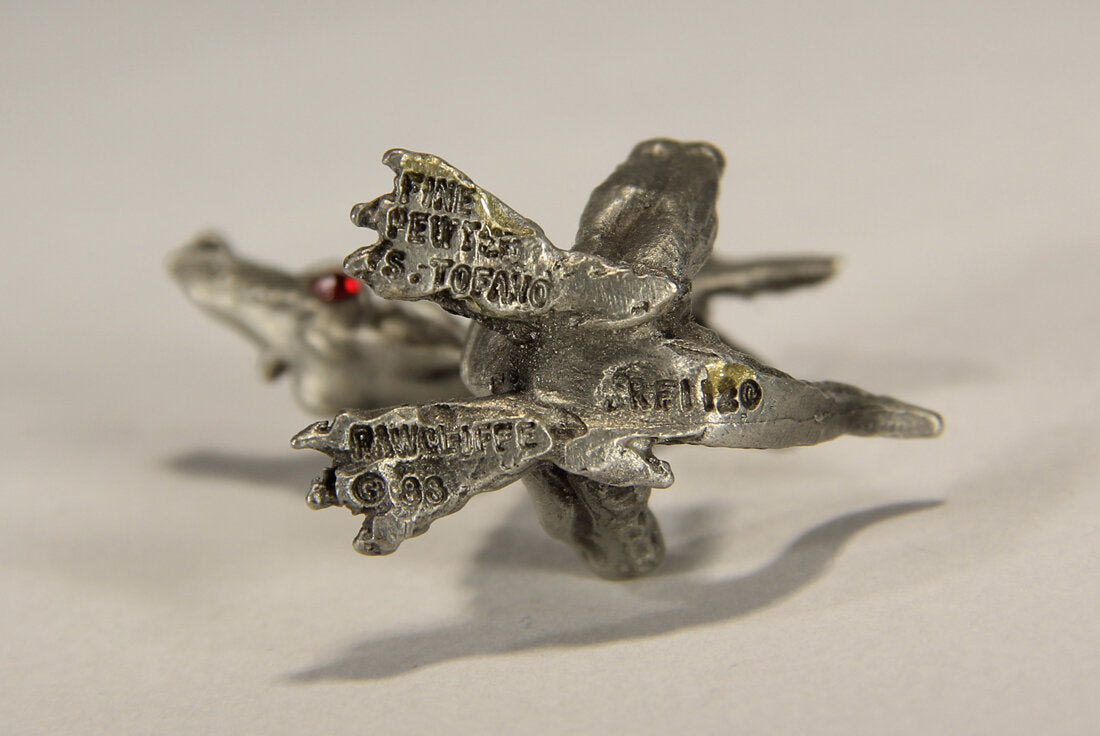 Rawcliffe Vintage 1988 Pewter Figure Dragon By S. Tofano RF1180 L010182
