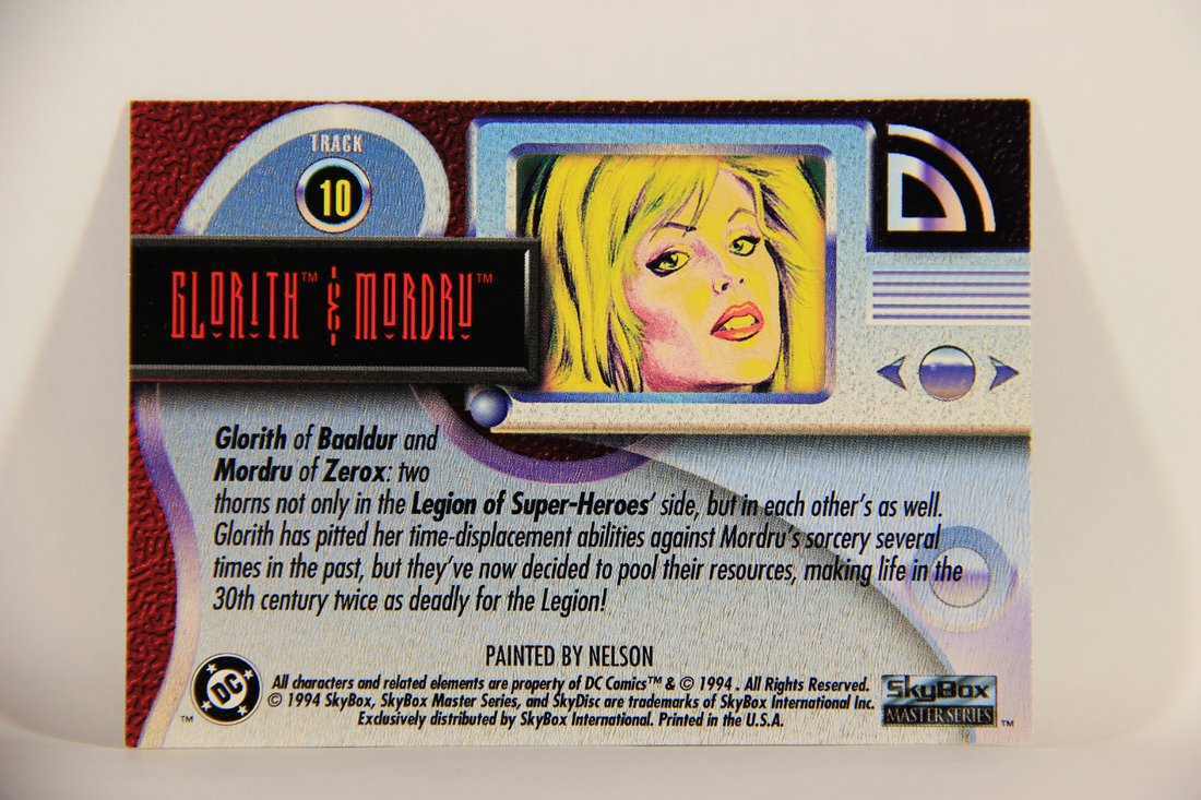 DC Master Series 1994 Trading Card #10 Glorith & Mordru ENG L010421