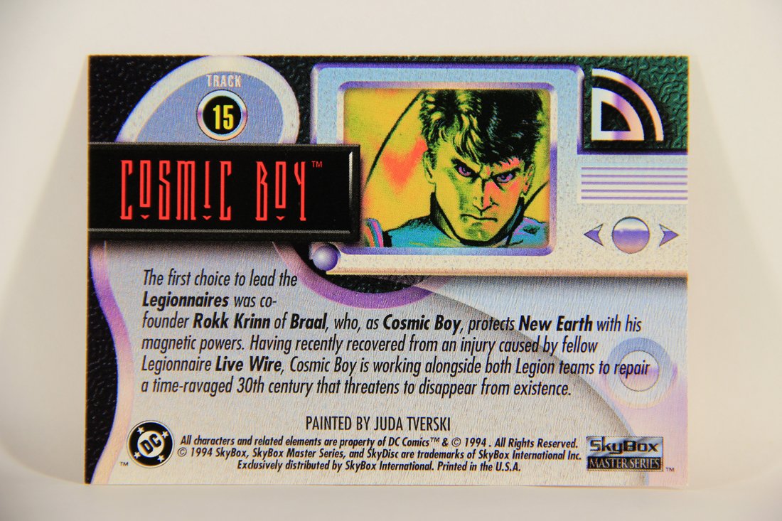 DC Master Series 1994 Trading Card #15 Cosmic Boy ENG L010426