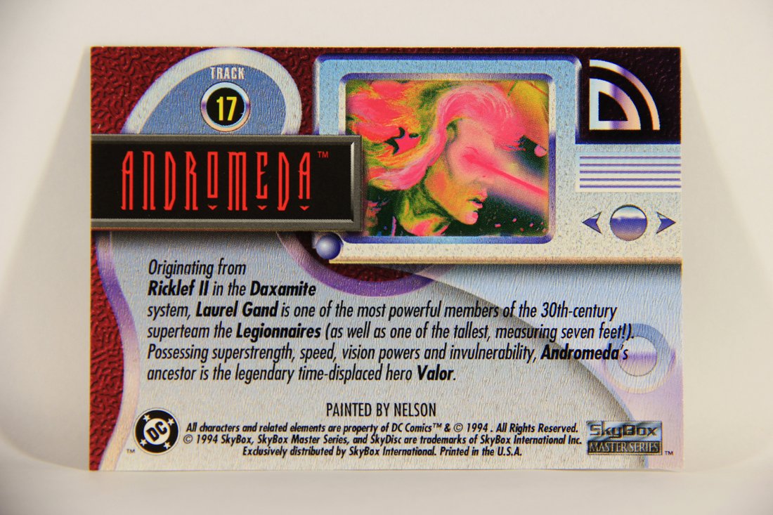 DC Master Series 1994 Trading Card #17 Andromeda ENG L010428
