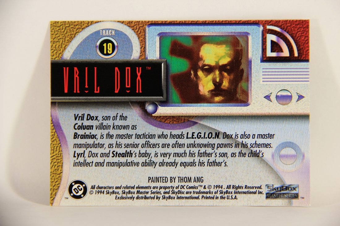 DC Master Series 1994 Trading Card #19 Vril Dox ENG L010430