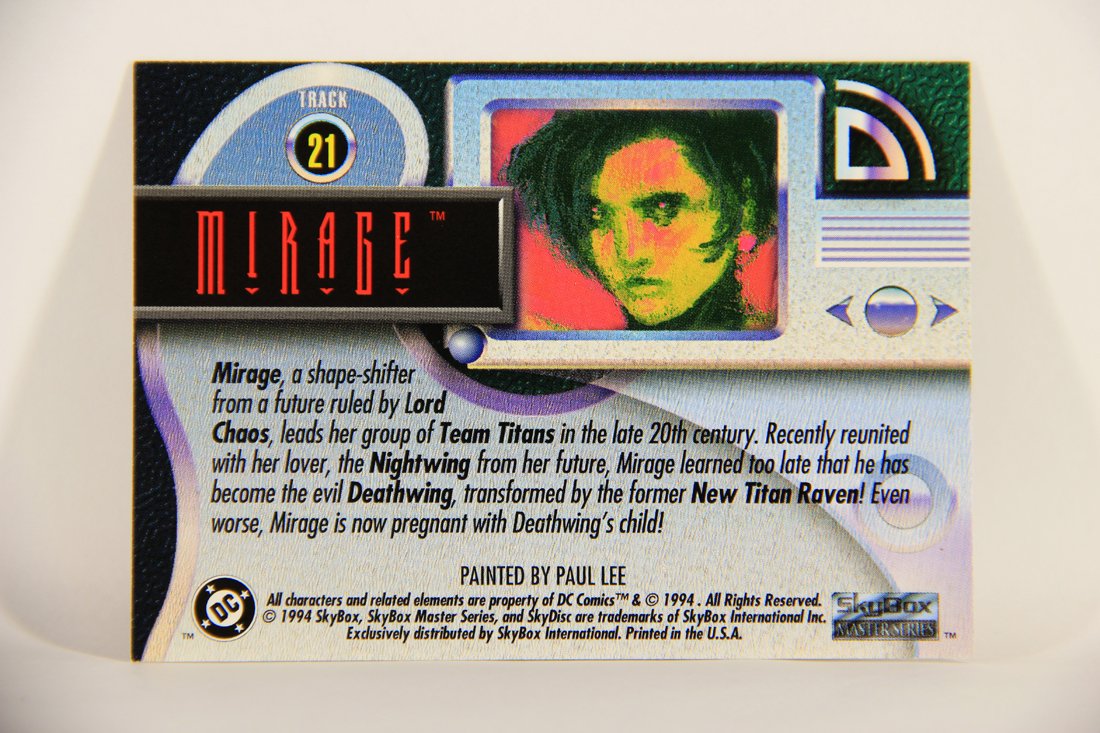 DC Master Series 1994 Trading Card #21 Mirage ENG L010432