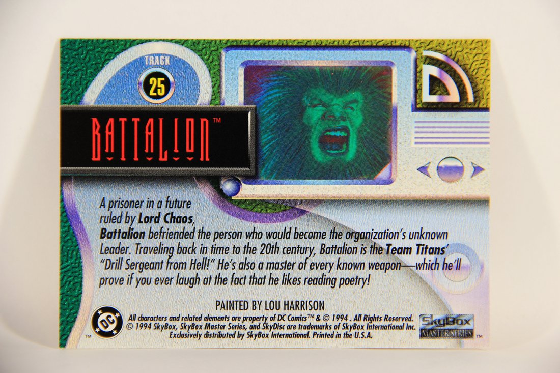 DC Master Series 1994 Trading Card #25 Battalion ENG L010436