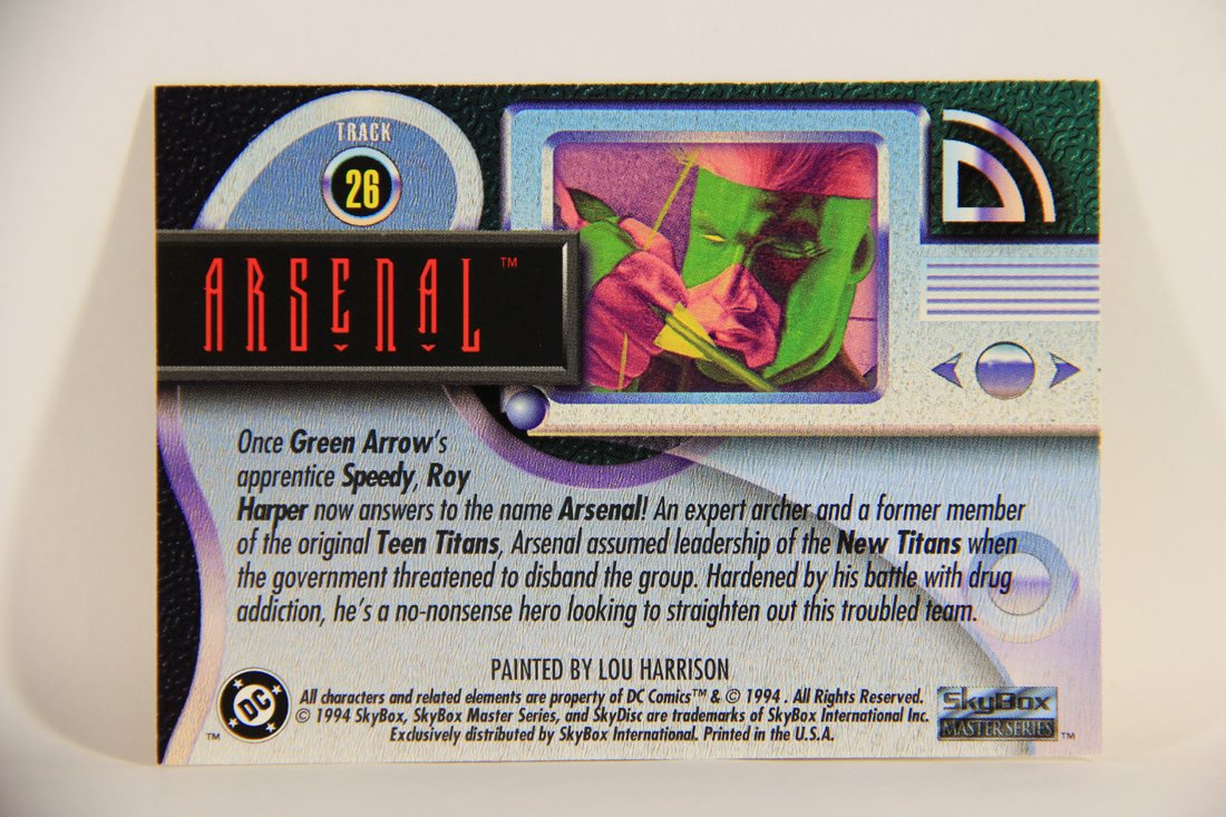 DC Master Series 1994 Trading Card #26 Arsenal ENG L010437